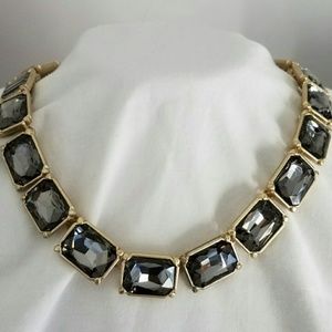 Lia Sophia Black Diamond necklace & bracelet